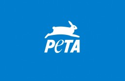 Kunst im Unternehemen PETA Deutschland Logo