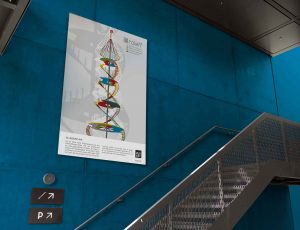 Kunst Gewerbe Kreative Wandgestaltung Plakat Roleff Killesbergturm